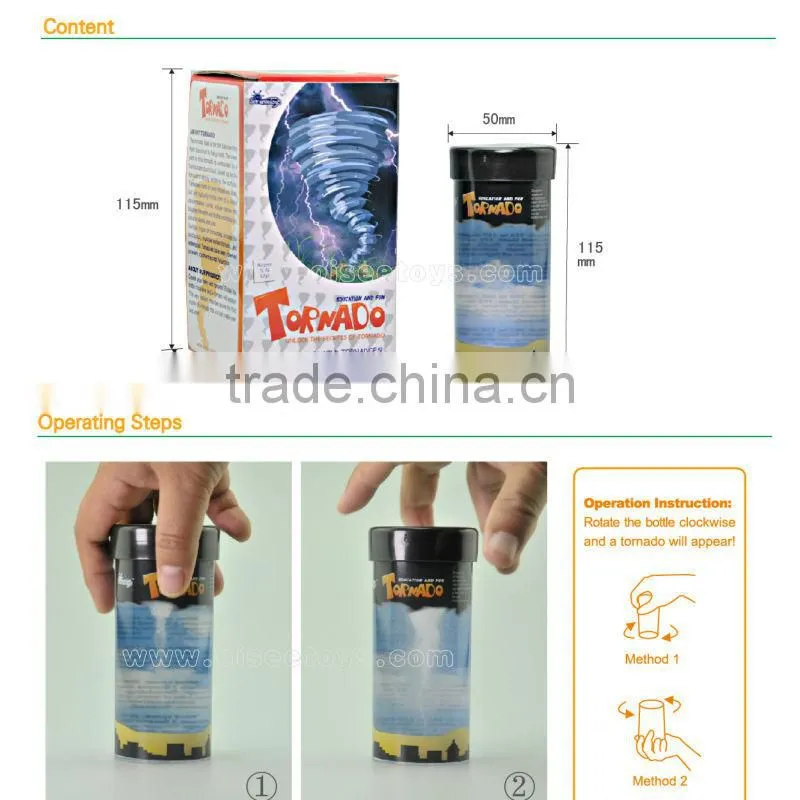 TORNADO Educational Science Kits / Create a Tornado