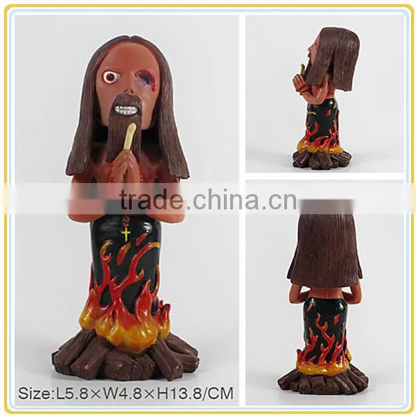 Happy decorative musician figurines