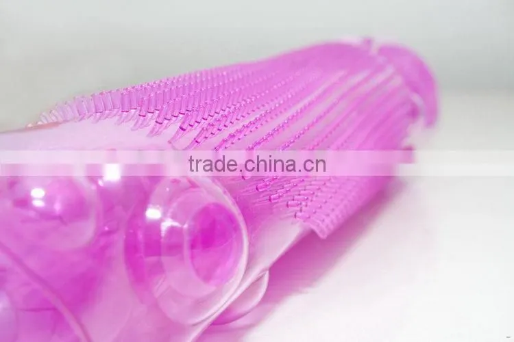 Yiwu low price anti bacteria anti-slip pvc rubber bath mat