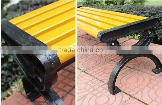 (A-15910) Iron benches, public bench seating, kids park bench