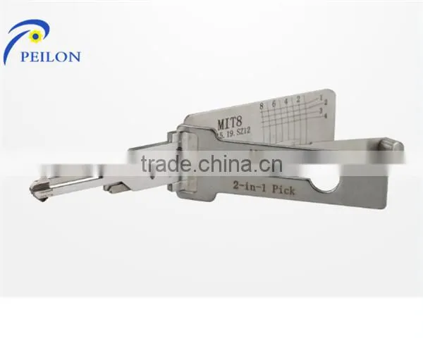 Auto Locksmith Tools LISHI MIT8 (GM15 19) 2-in-1 Auto Pick and Decoder Locksmith Tools