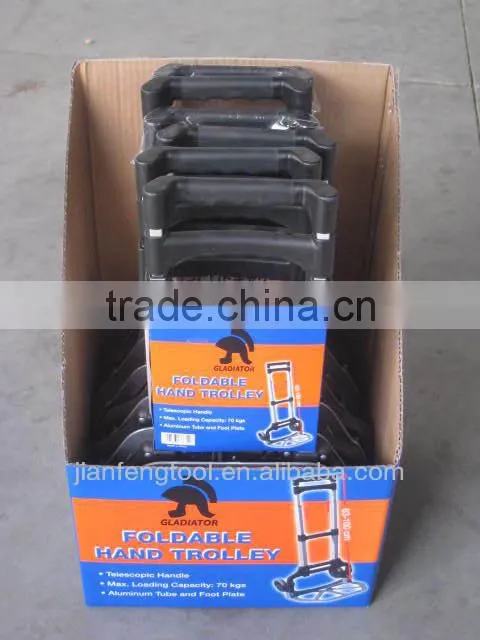 aluminium abs trolley luggage