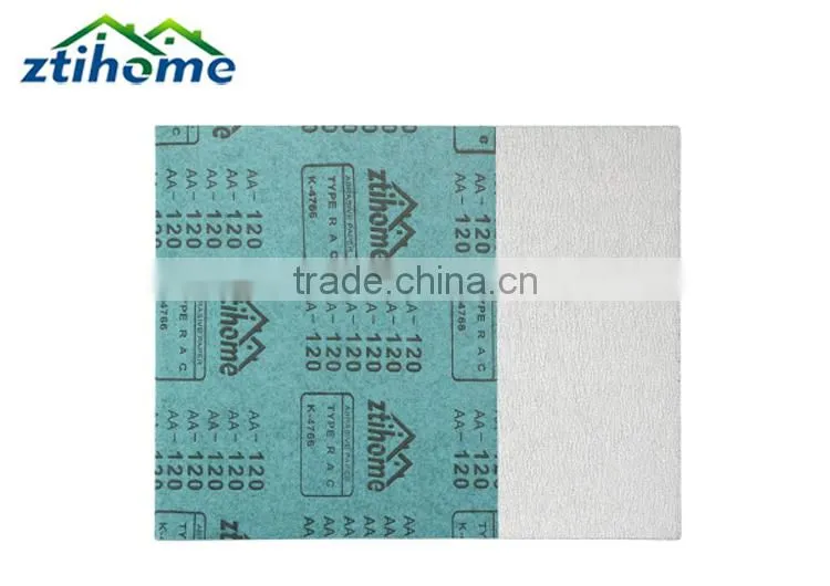 many items in blockage-proof and anti-static coated abrasive paper