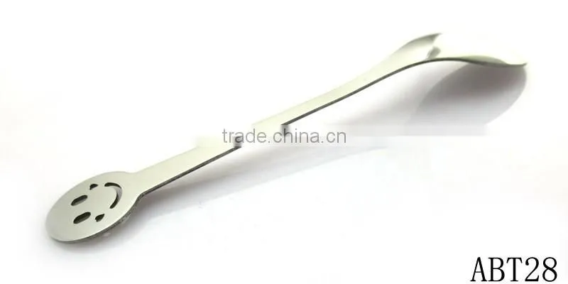 Hot New Products 2016 Melamine Spoon,smile face stainless steel 410 spoon