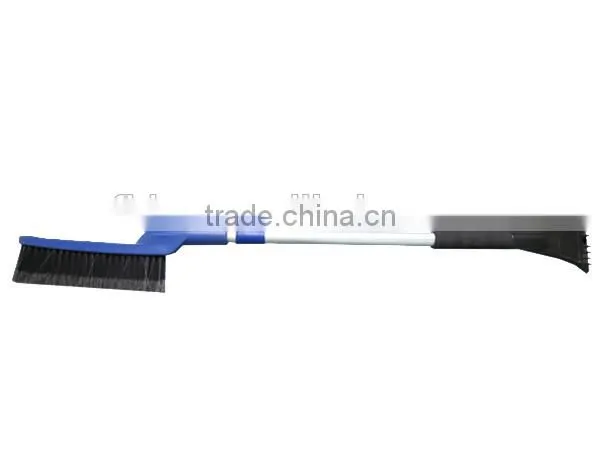 Telescopic long hanle best extendible snow brush window ice scraper