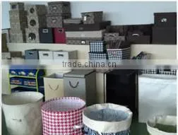 Non-woven printed storage box