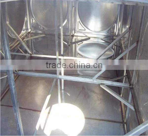 Square stainless steel water tank with good price and high quality