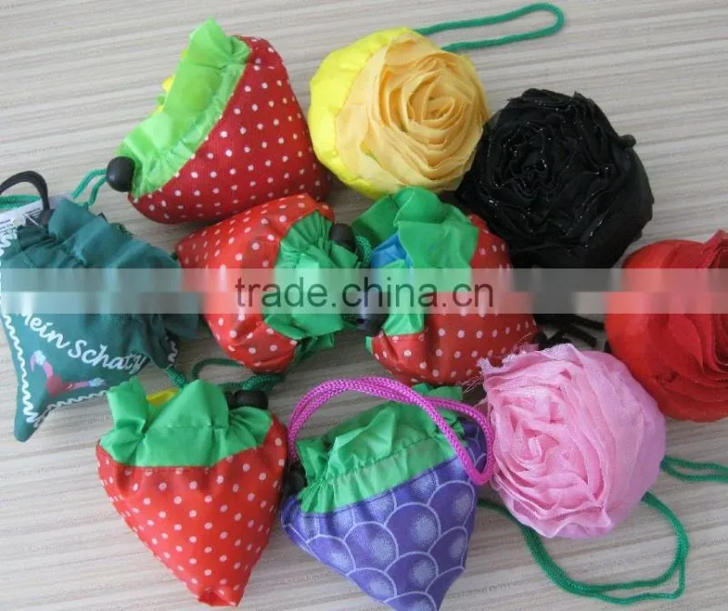 2013 Hot sale Nylon foldable shopping bag
