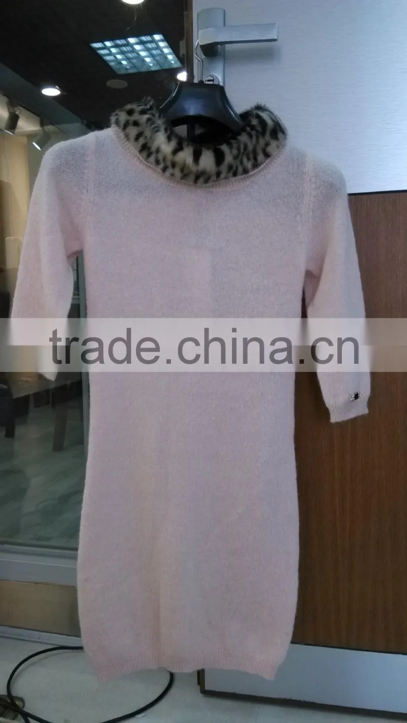 2014 fashion women sweater with collar