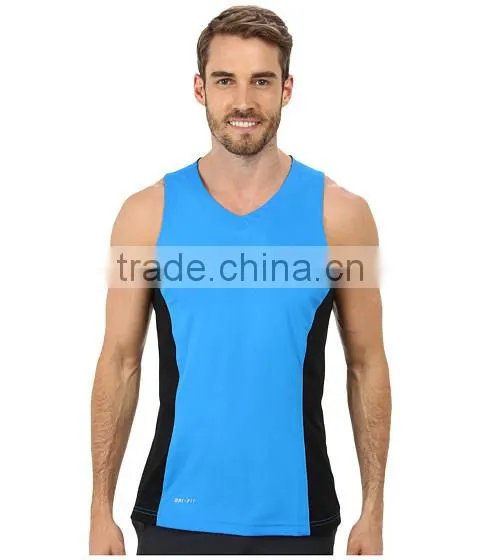 Men cheap blank custom baseball tank top