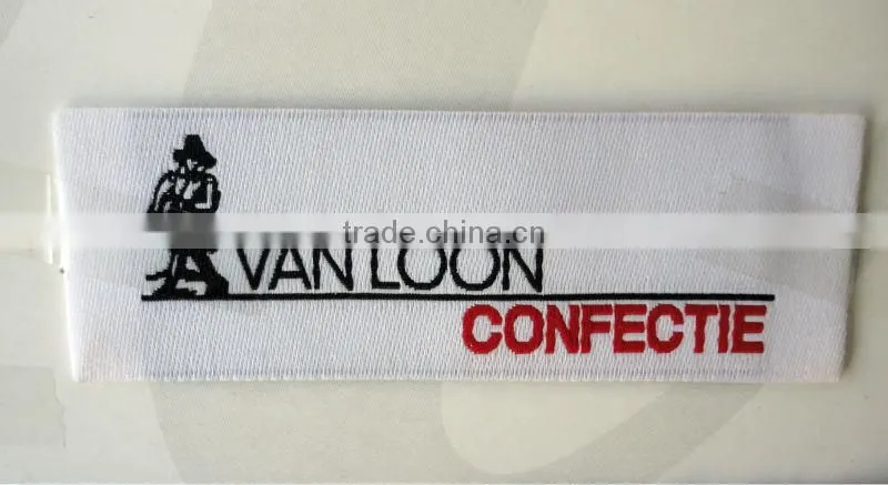 2017 China hotsale custom cheap garment woven labels