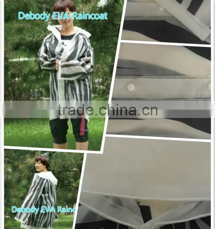 Beautiful Fashional Adult 100% EVA Women Poncho