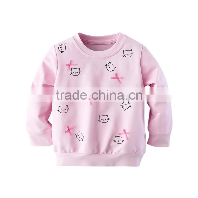 2017 Mom And Bab fashion baby kids clothes 100%cotton Girl T-shirt wholesale price cheap dress