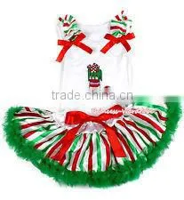 2014 wholesale boutique clothing china skirt baby girls pettiskirt for Christmas