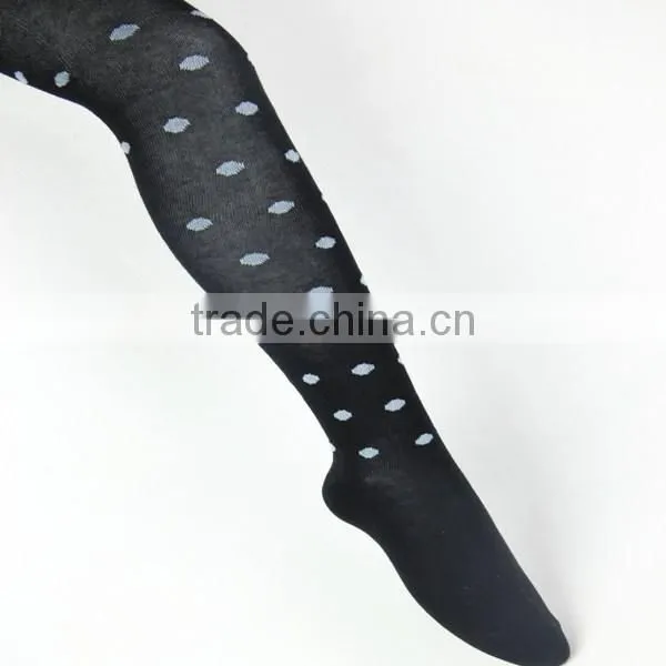 Custom Design Tights Young Girls Black Tights