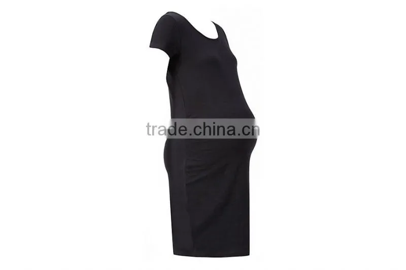 New Look Of Maternity Clothes With Comfortable Scoop Neck For Pregnant Women(OMJ-1)