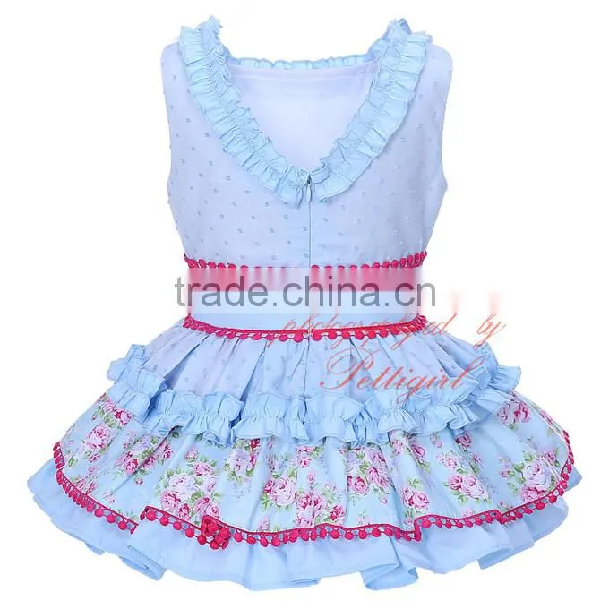 frilly girl dress baby girl clothes