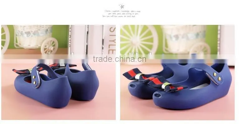 ribbon knot new style mini melissa shoes