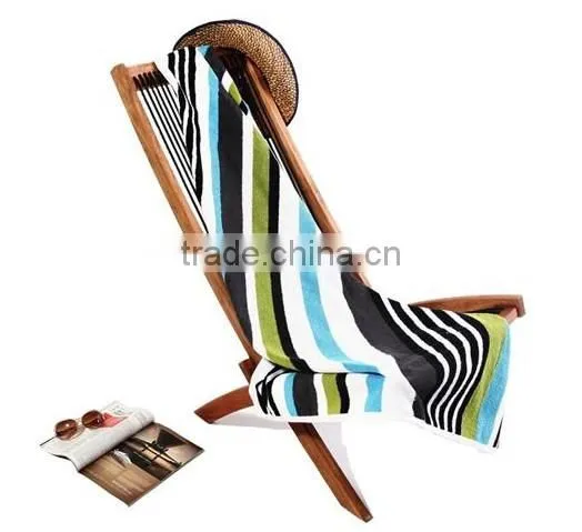 100 Cotton luxury soft absorbent striped beach towels