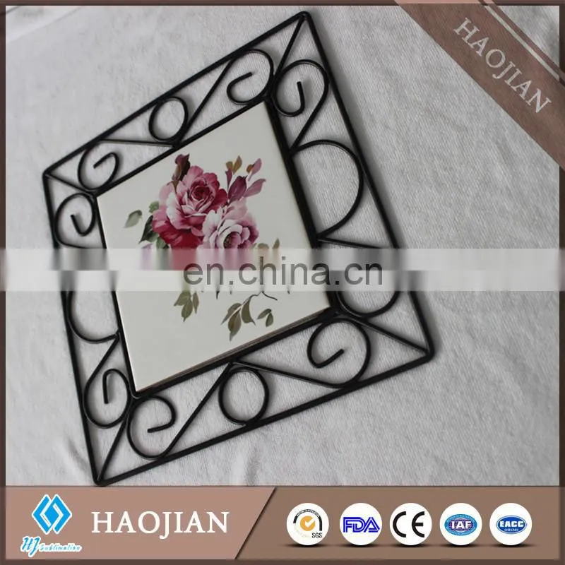 Black wrought iron prcture frame wrought iron window frames iron tile frame