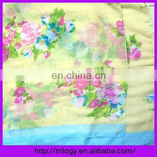 wholesale 2014 new butterfly print chevron women hip scarf