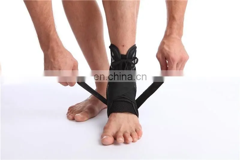Medical Neoprene Ankle Braces With Stabilizer Straps Plantar Fasciitis