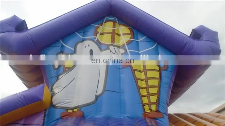 2016 High quality halloween inflatable haunted house for Halloween decoration