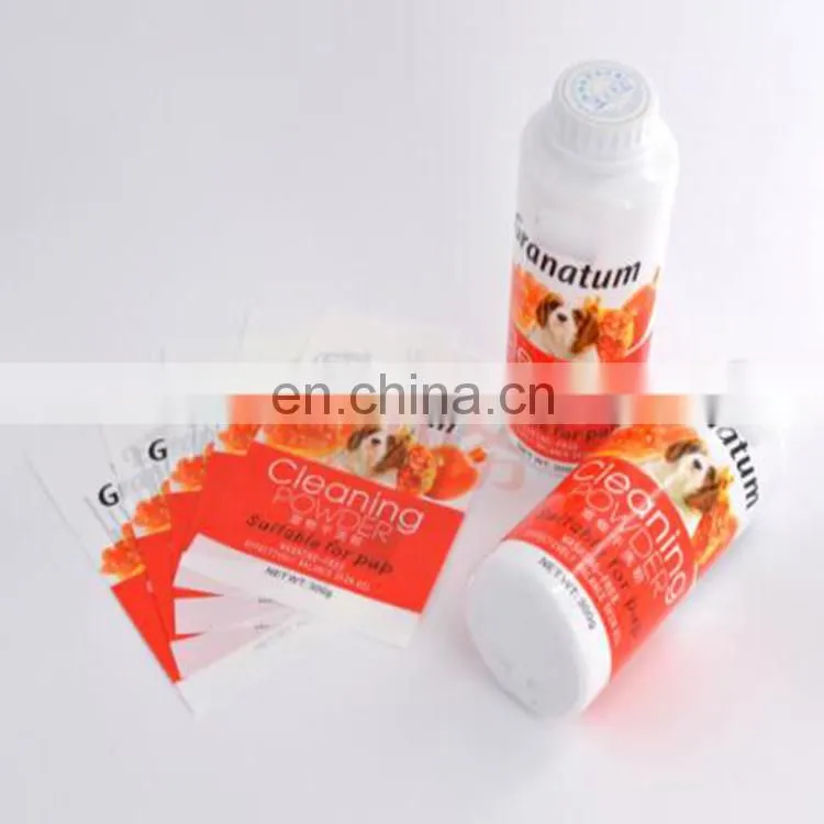 Colorful printing China manufacture cheap pvc shrink wrap film for cleaning power