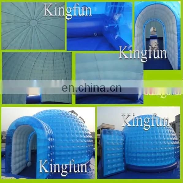 6M Commercial pvc tarpaulin white dome tent