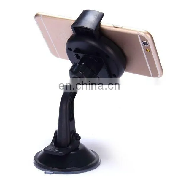 Portable Universal sucker cup car mount holder for mobile phone tablet