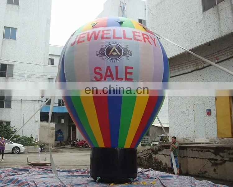 Hot sale cheap promotion advertising inflatable hot air balloon