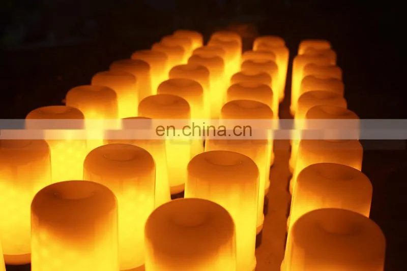 85V-265V Artificial Flame LED Blubs E27 Base Flickering Emulation Flame Light