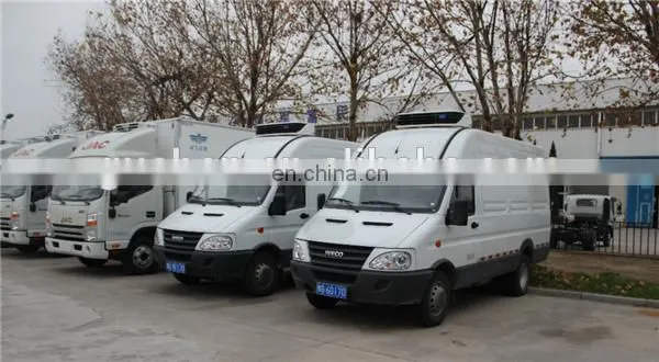 Custom-made Refrigerator Truck Body; Fiberglass +PU+Fiberglass