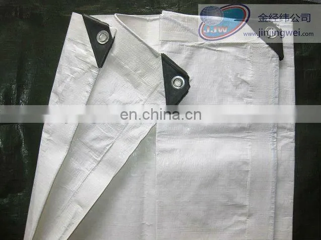 White Tarps Laminated Fabric