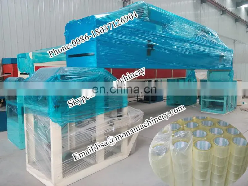 Gum Packing Adhesive Tape Coating Machine For Bangladesh Market