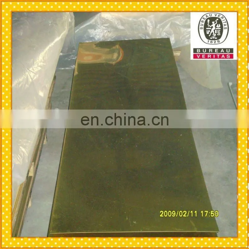 Professional ASTM B36 C24000 Copper sheet wholesales for industry