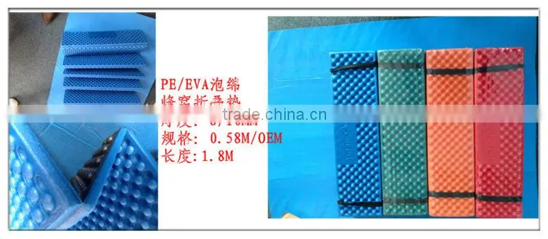 Recyclable Outdoor Cushion,high Flexibility Camping.Hiking,exercising and picnic dedicated Pads