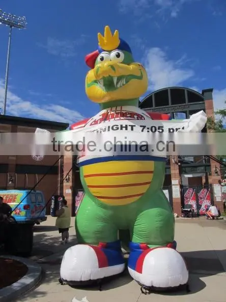 Newly lovely inflatable cartoon for promotion in sell
