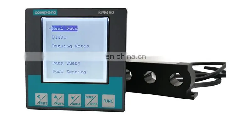 10kw Intelligent RS485 programmable motor thermal protection controller KPM60