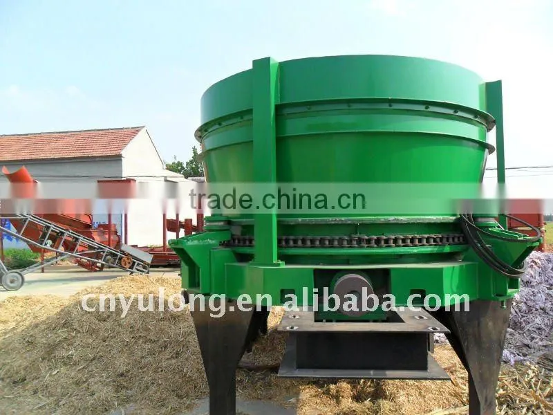 straw crusher for bale