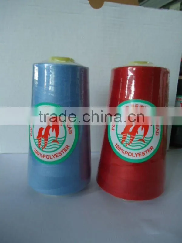 100% Spun Polyester Sewing Thread for sale