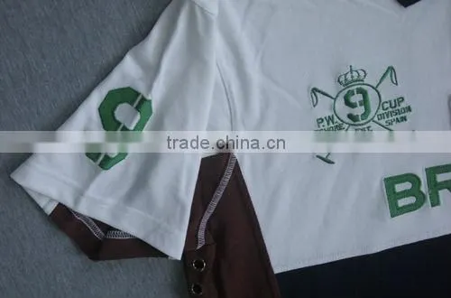 polo shirt with embroidery logo from factory/Polo wear for brazil