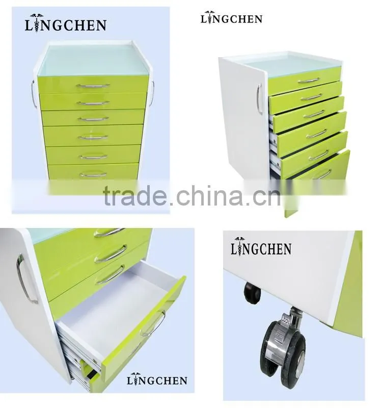 Hot Sell Medical Discount Mobile Dental Cabinets (Q1)