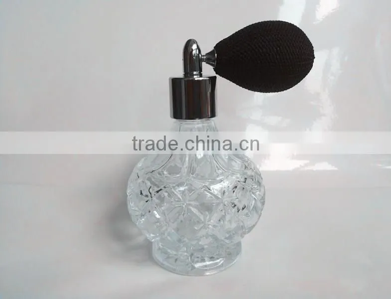 atomizer with air bag glass bottle/Glass Bottle with Air Bag Atomizer with tassel
