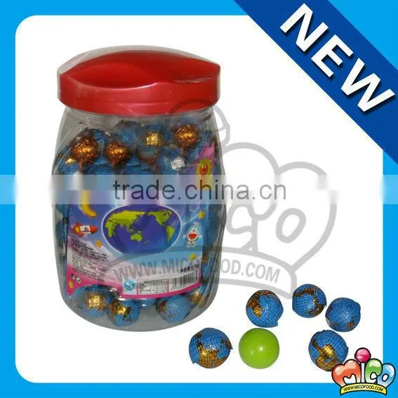 globe ball bubble gum (apple flavor)