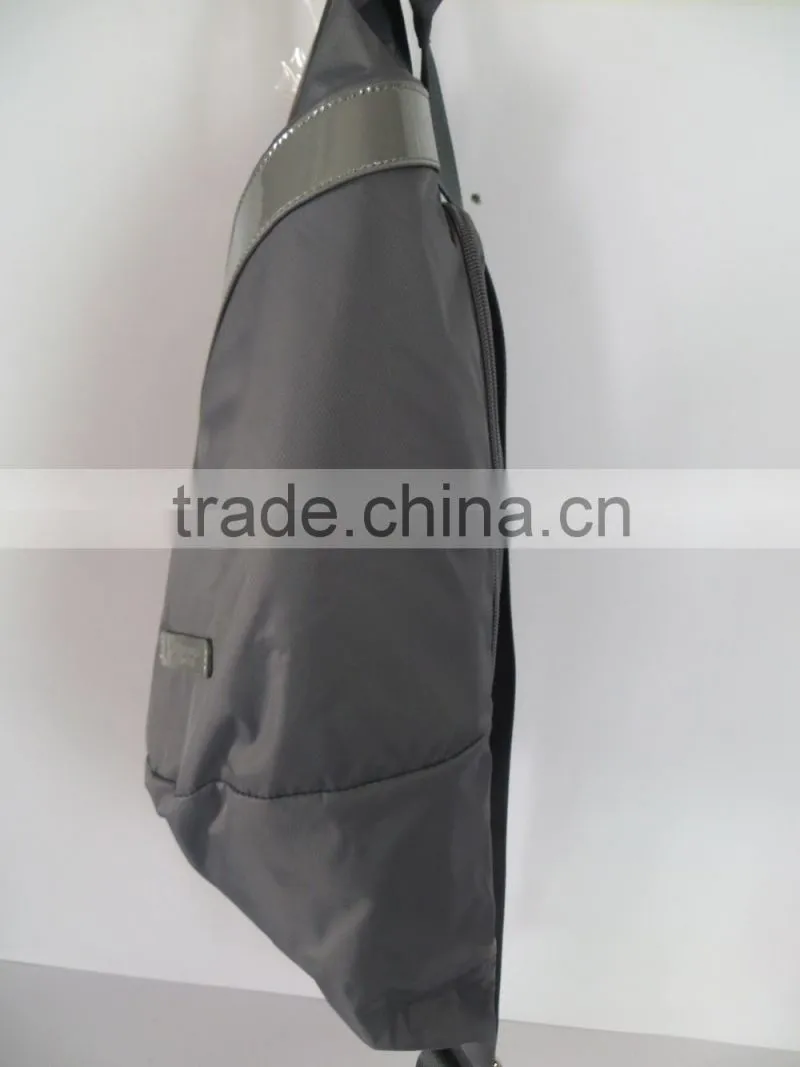 high quality fashion waterproof gray backpack men