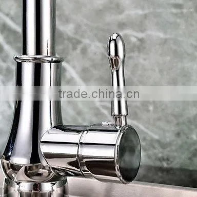 High-grade Single Lever Stainless Steel Kitchen Faucet