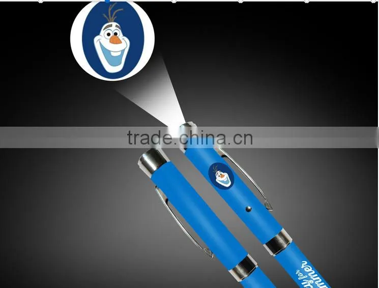 custom led ballpen,promotional gifts led logo laser ballpen,promotional led projector metal pen,hot selling gifts led pen