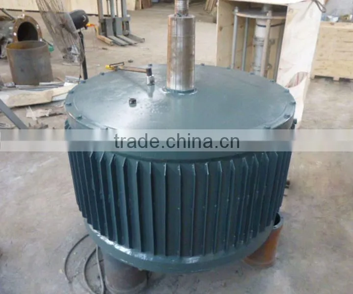 60KW VAWT Vertical Axis Wind Turbine electric generating windmills for sale permanent magnet generator