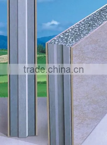 Hot! Sound insulated EPS cement compound sandwich wall panel-fireproof board